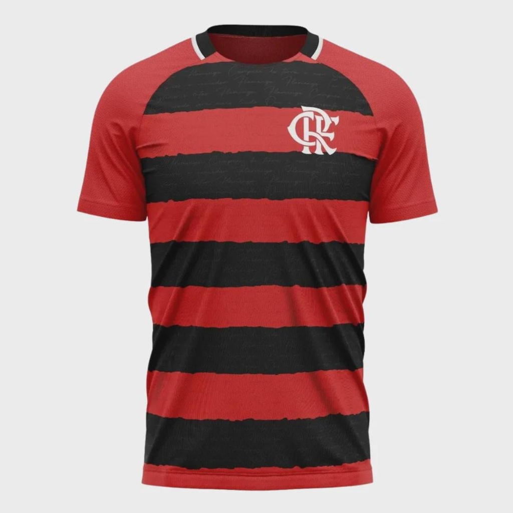 Camiseta do Flamengo Manto Raglan86 - Masculina