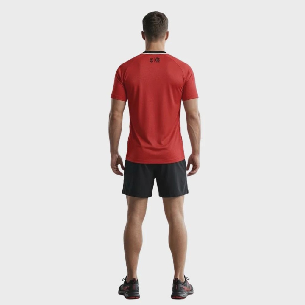 Imagem 4 do produto Camiseta do Flamengo Manto Raglan86 - Masculina
