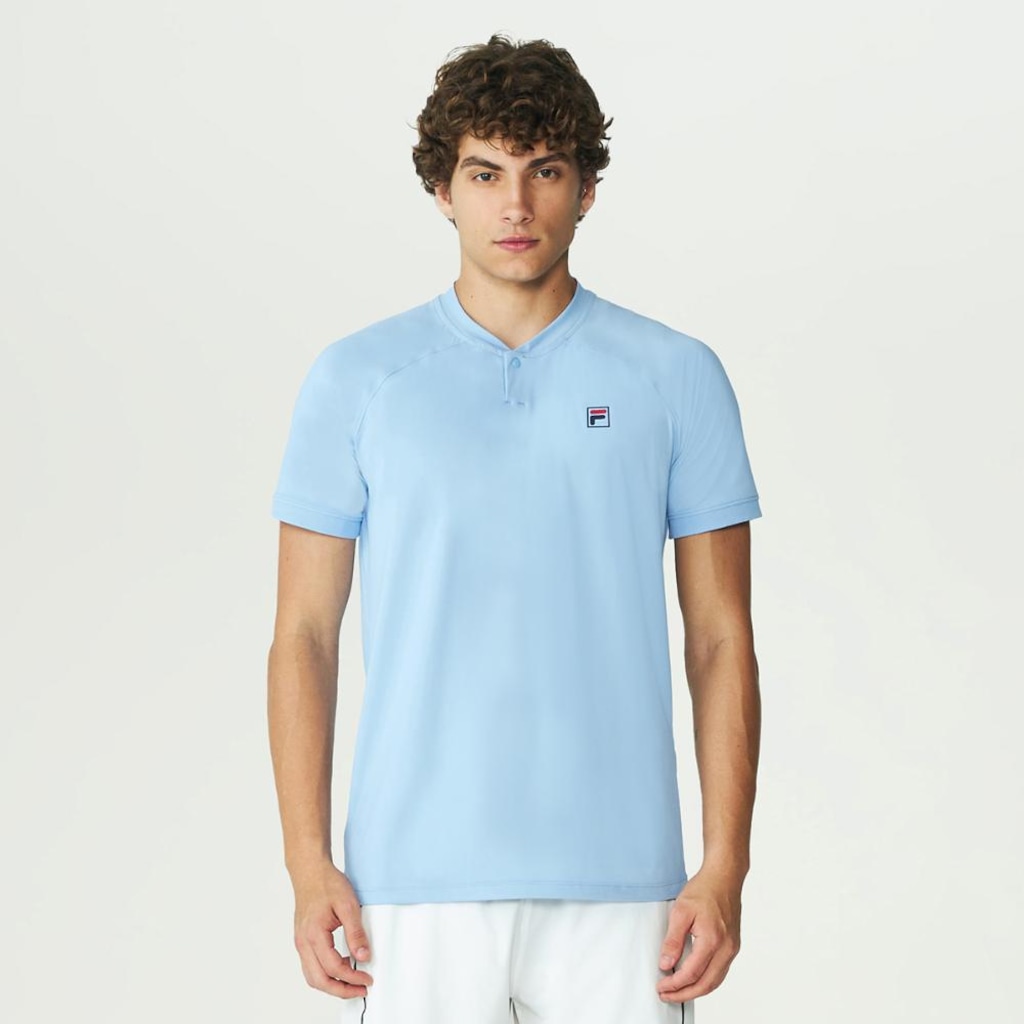 Camisa Polo Fila Raglan Court Ease Masculina