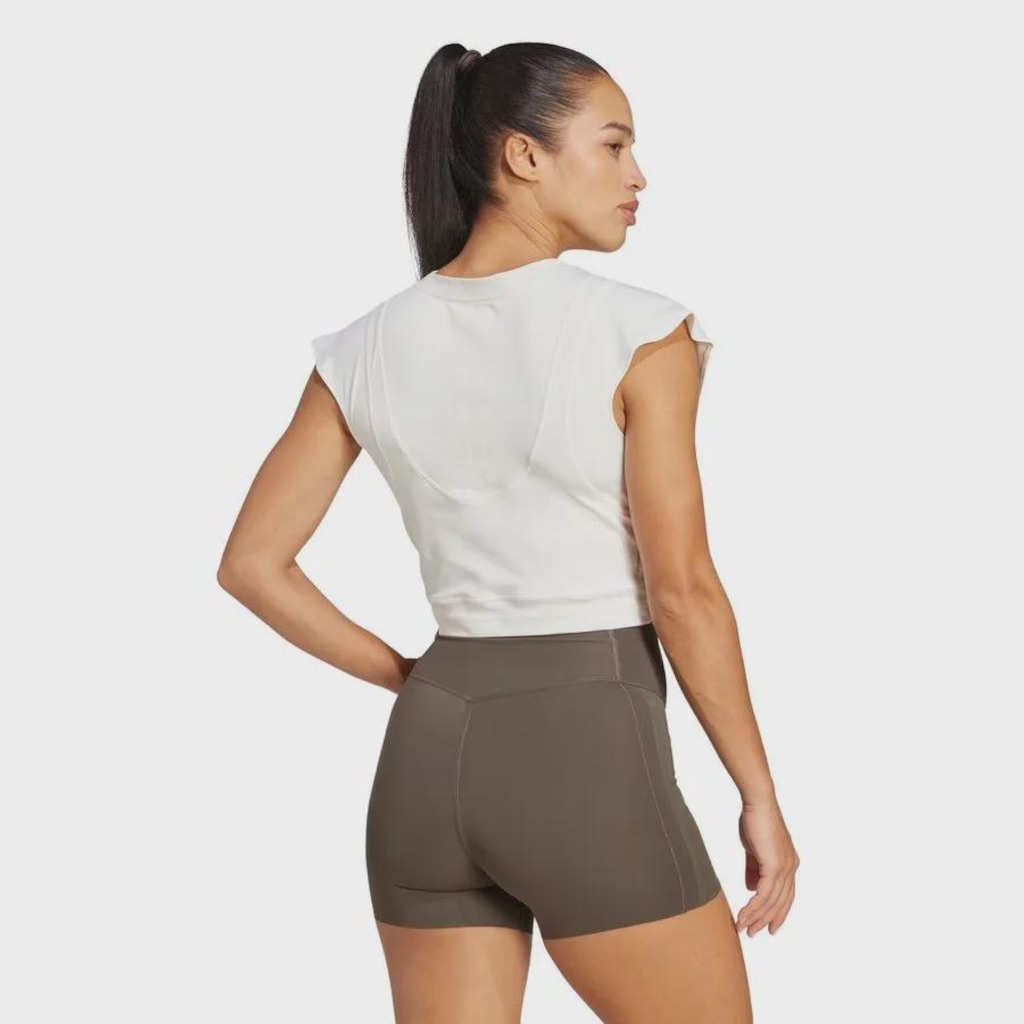 Imagem 2 do produto Camiseta Regata adidas Moletinho Power Boxy Feminina