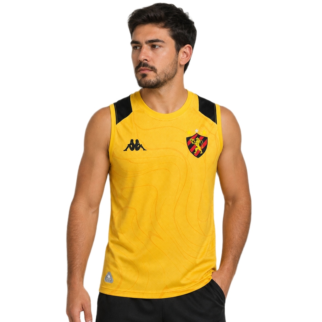 Imagem 3 do produto Camisa Regata Sport Recife Kappa 2026 - Masculina