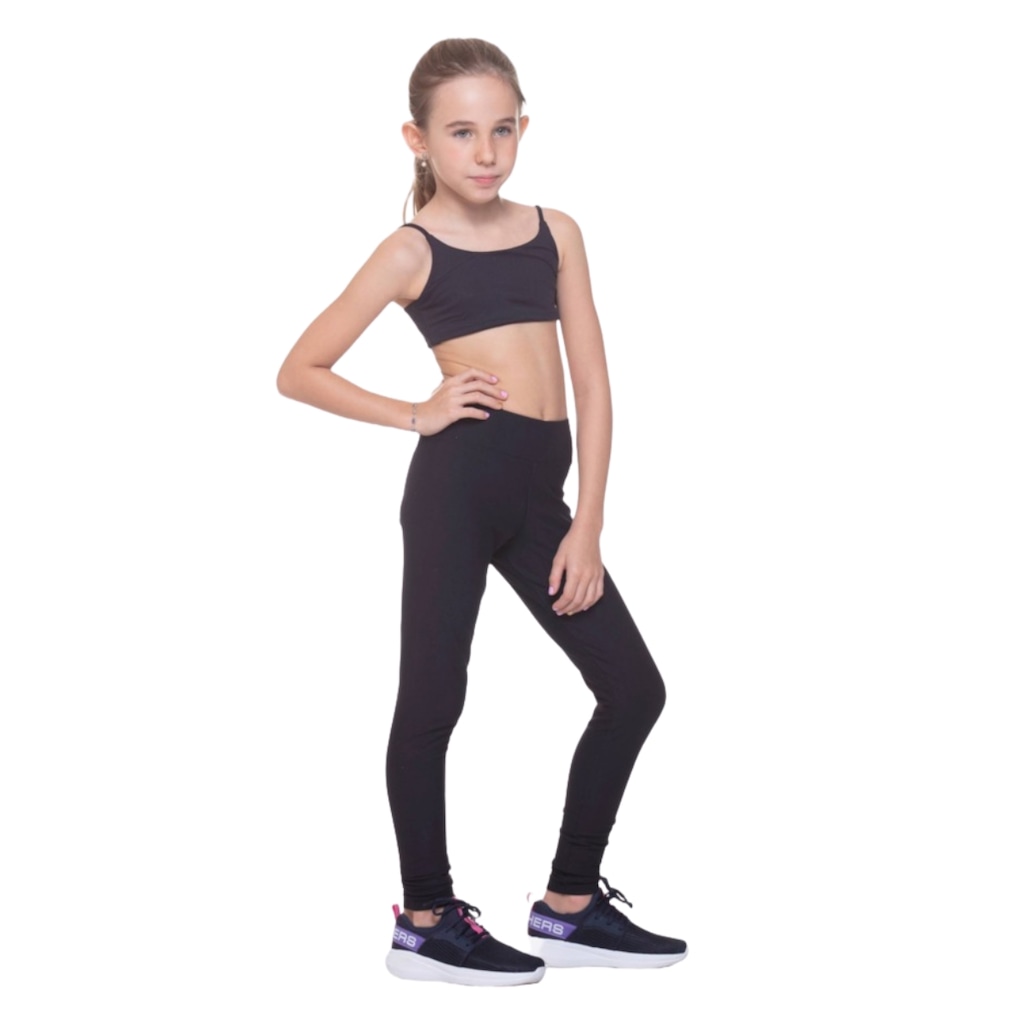 Calça Legging Zero Best Fit Transparência - Infantil