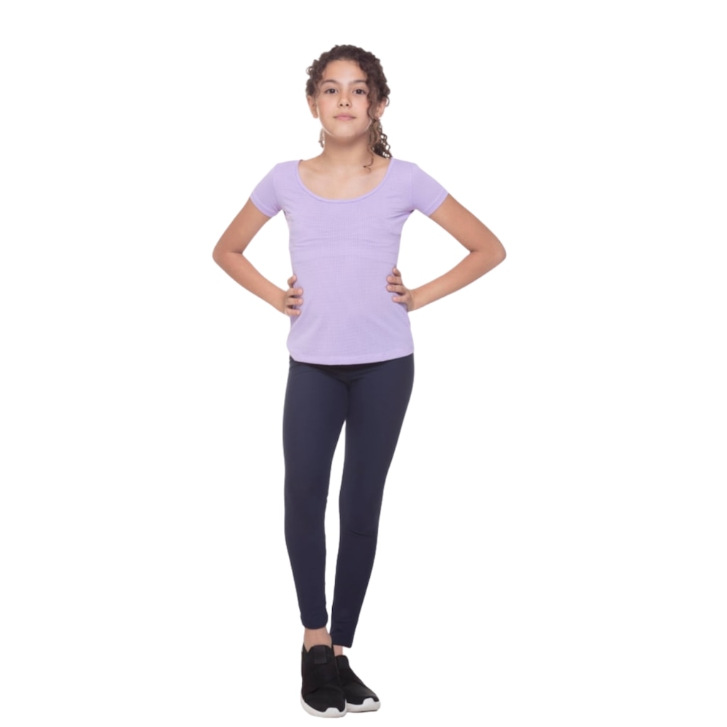 Calça Legging Zero Best Fit Transparência - Infantil