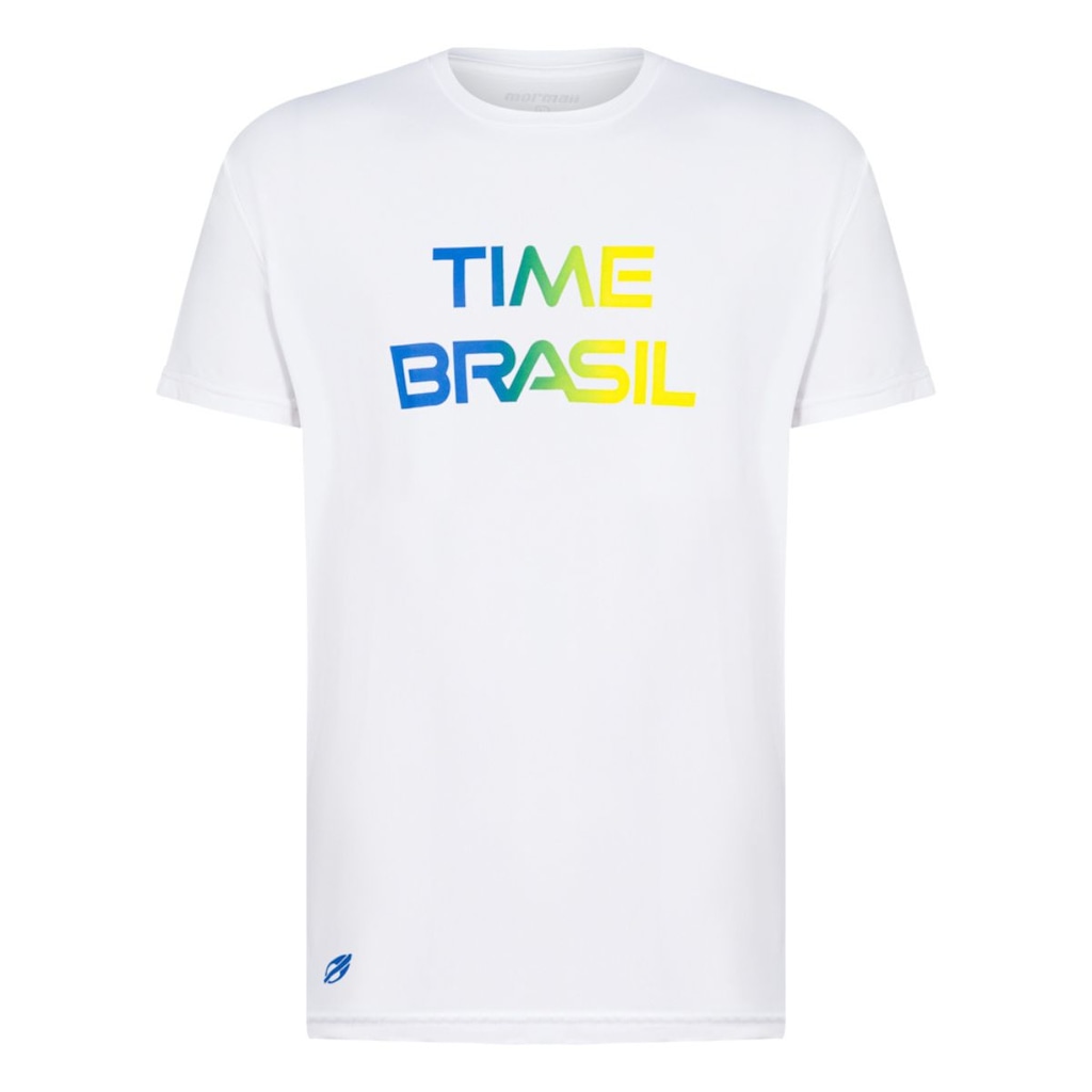 Camiseta Manga Curta Time Brasil Mormaii - Masculina
