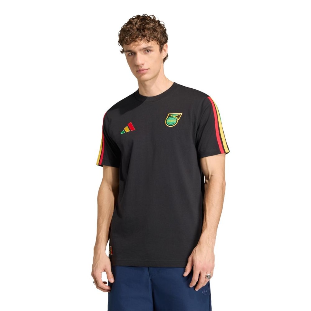 Camiseta DNA Jamaica x Bob Marley Adidas Masculino