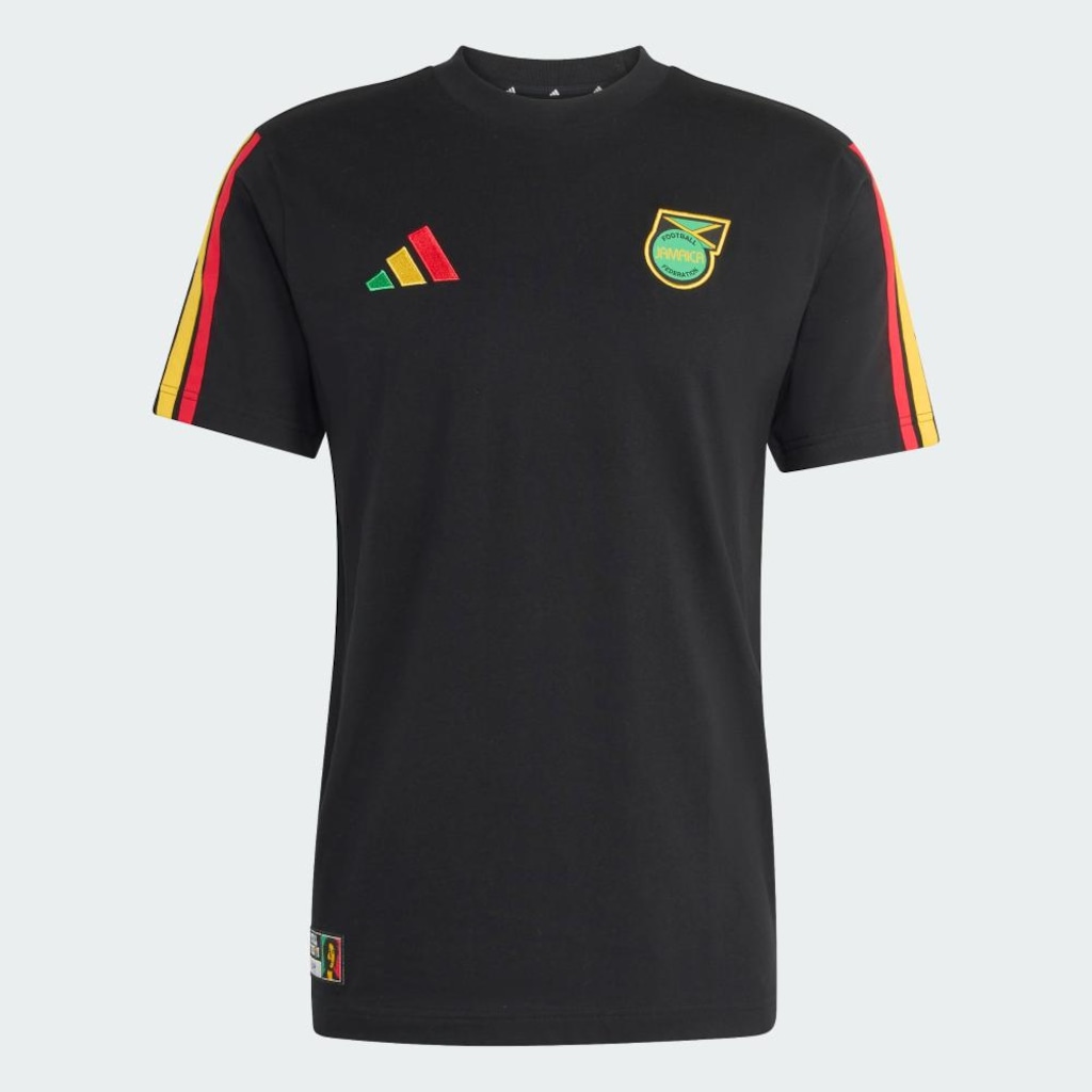 Imagem 2 do produto Camiseta DNA Jamaica x Bob Marley Adidas Masculino