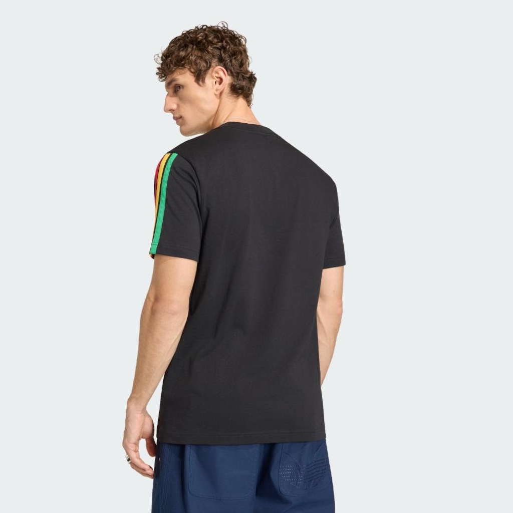 Imagem 3 do produto Camiseta DNA Jamaica x Bob Marley Adidas Masculino