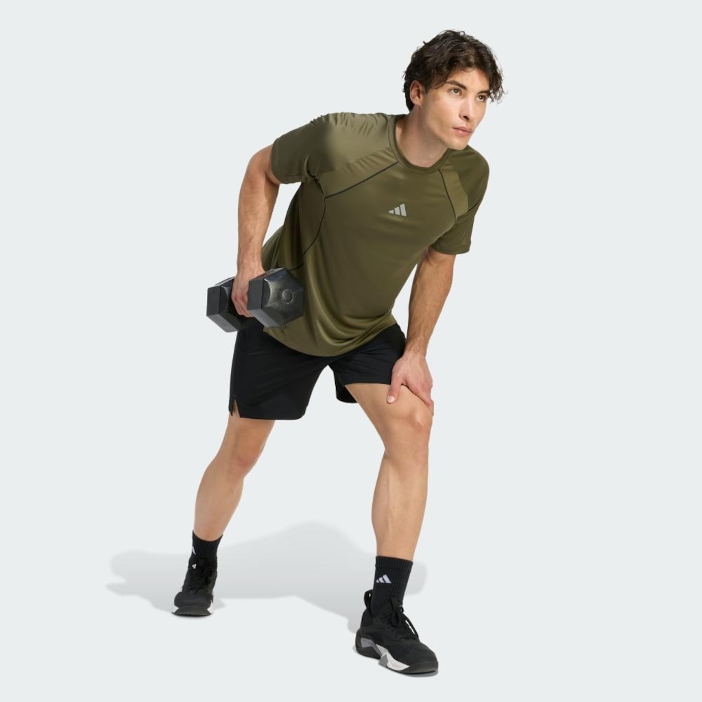 Camiseta Tech Apparel CLIMACOOL adidas Masculino - Foto 4