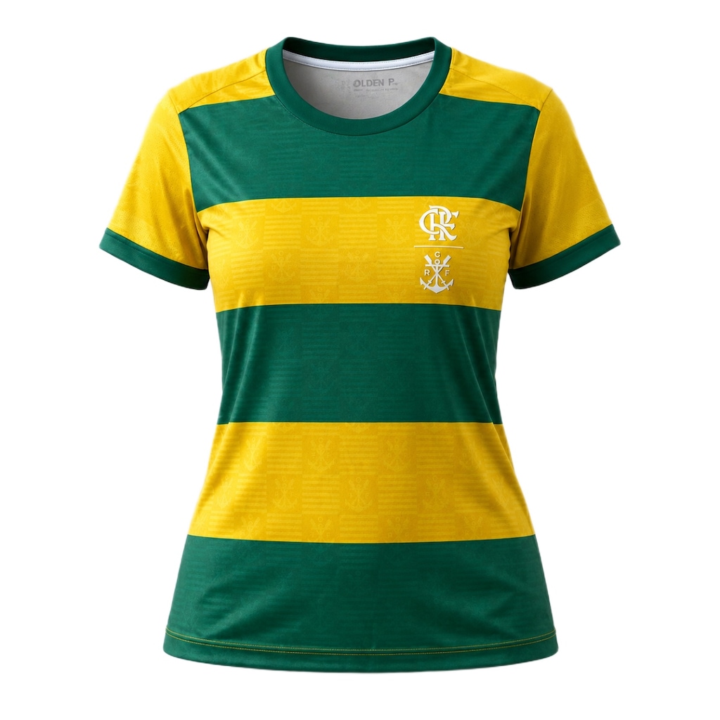Camisa do Flamengo Pairar Edição Especial Brasil Braziline - Feminina