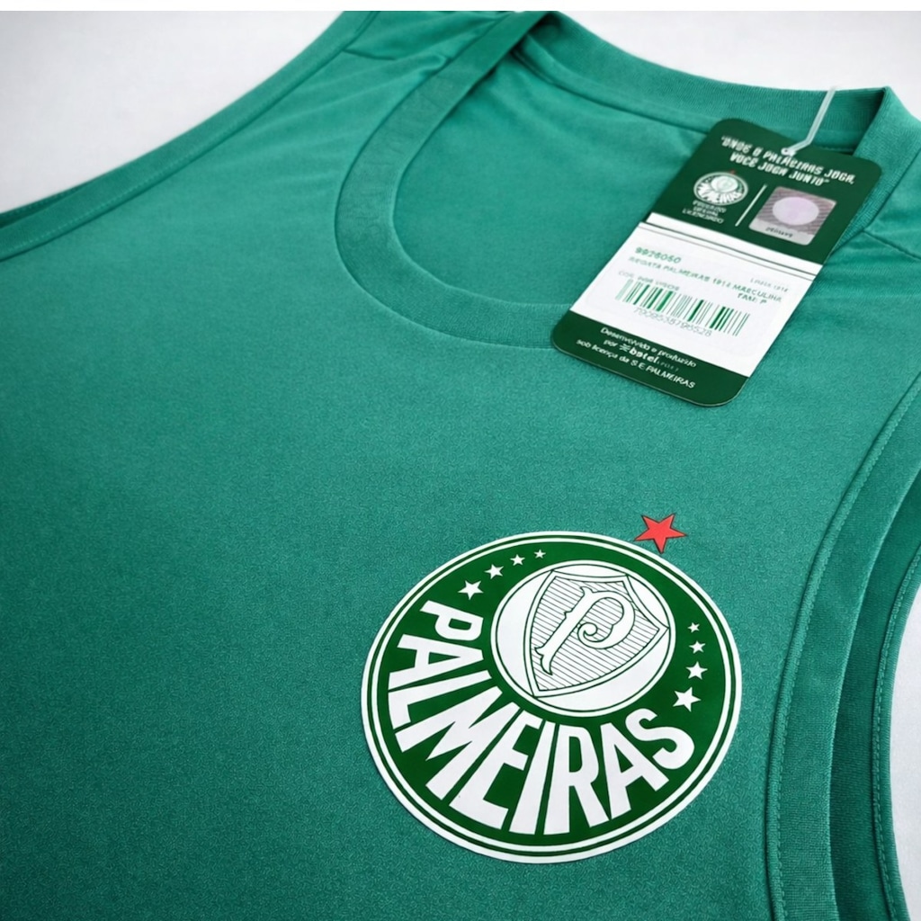 Imagem 3 do produto Camisa Regata do Palmeiras 1914 Símbolo Betel - Masculina