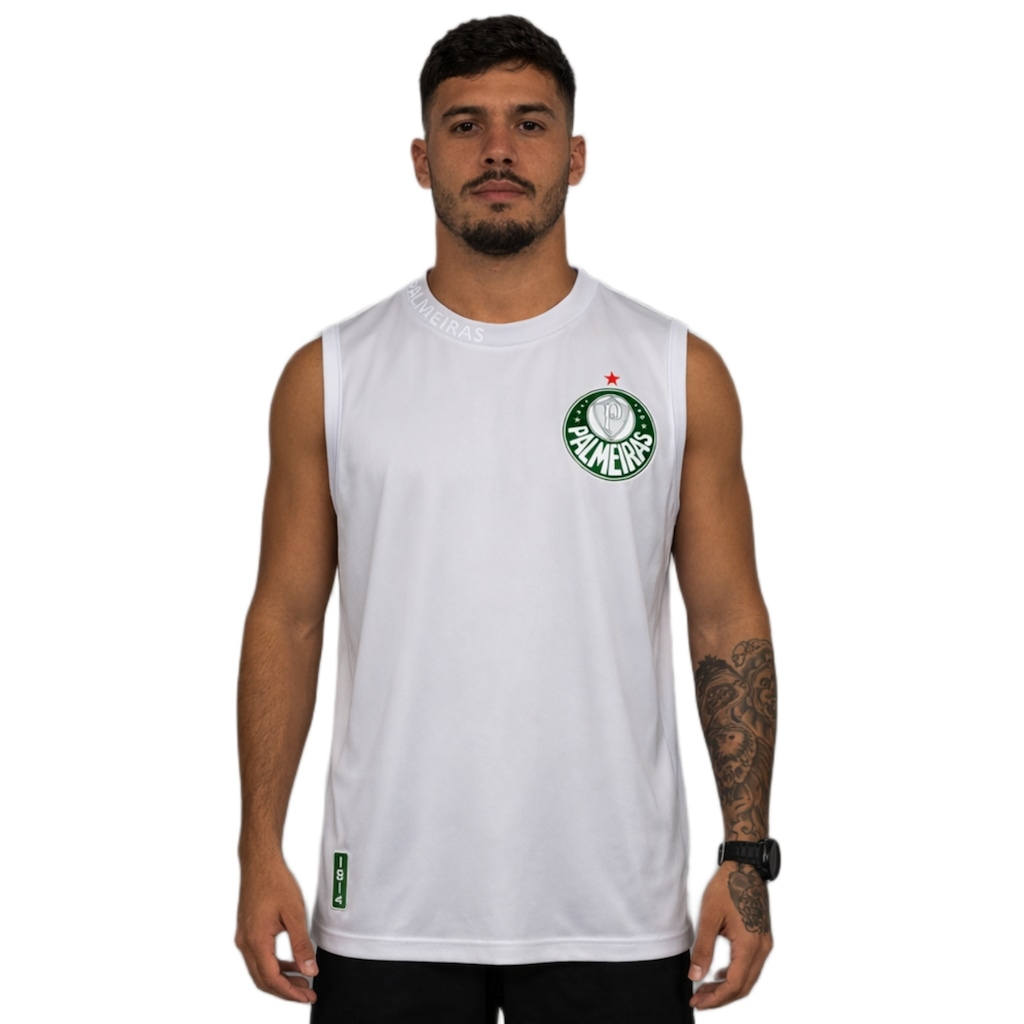 Imagem 2 do produto Camiseta Regata do Palmeiras Betel 1914 - Masculina