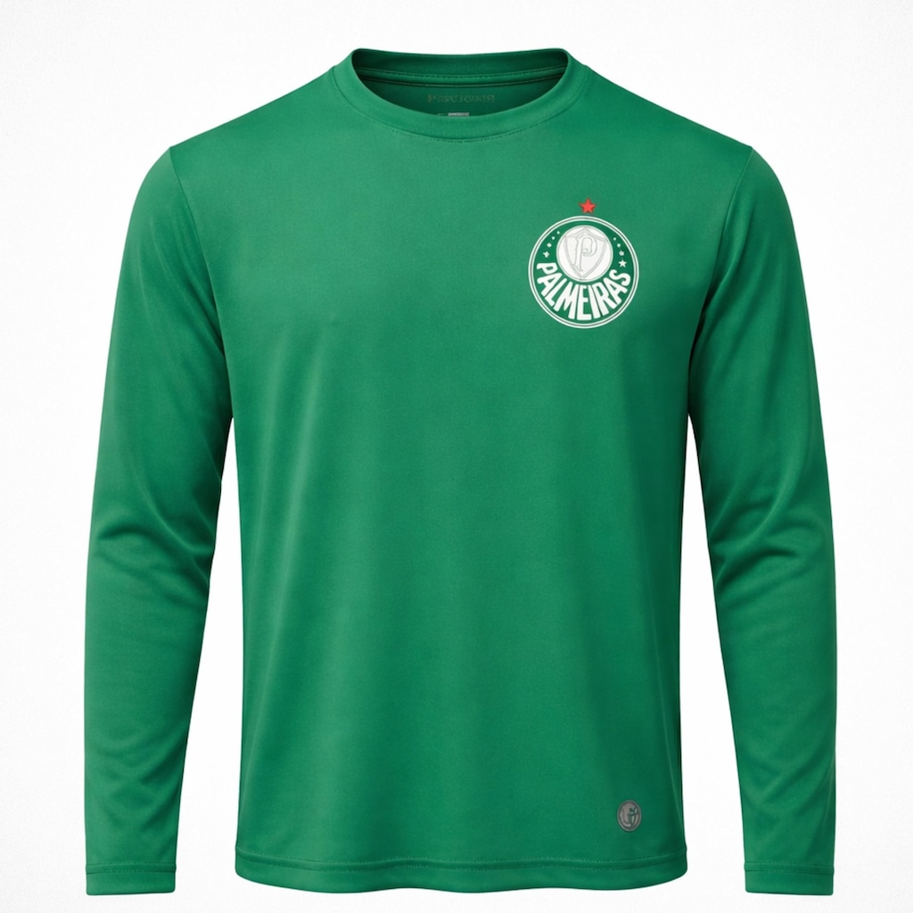 Camiseta Manga Longa do Palmeiras Betel UV 1914  - Masculina