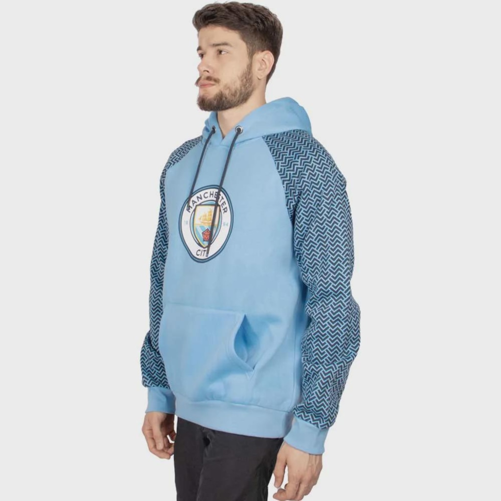 Imagem 2 do produto Blusão de Moletom Canguru Manchester Balboa City - Masculina