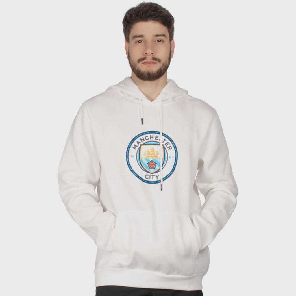 Blusão de Moletom Canguru Manchester Balboa City - Masculina