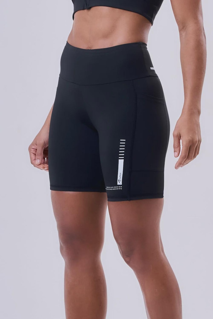 Bermuda Authen Signature Samba 3 Bolsos - Feminino