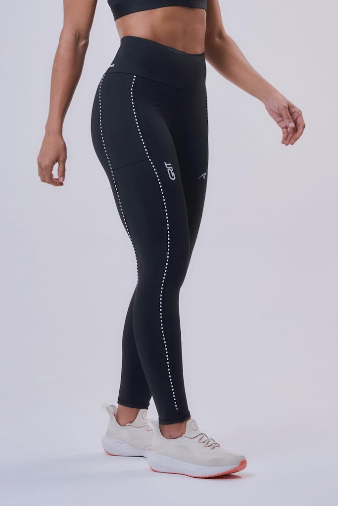 Calça Legging Authen Grit Bossa 3 Bolsos - Feminina