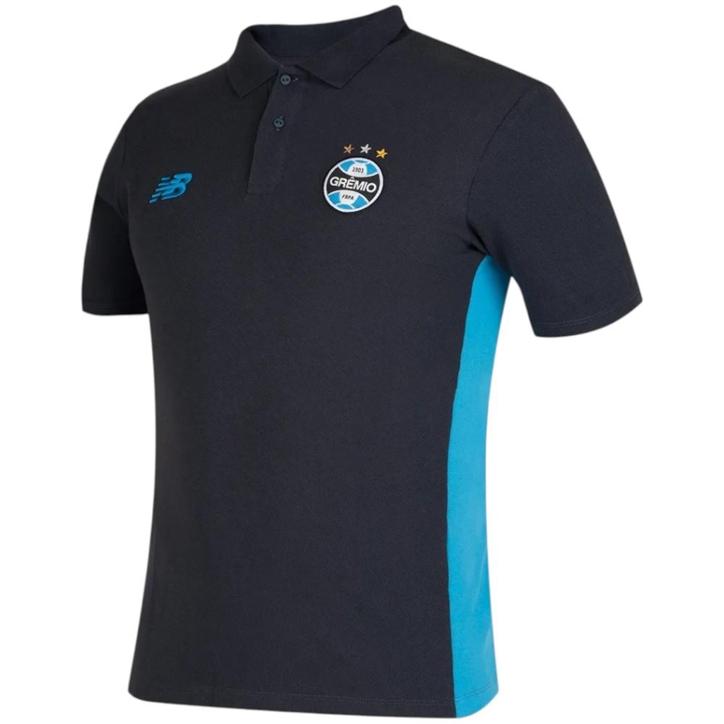 Imagem 2 do produto Camisa Polo do Grêmio 2026 Viagem New Balance - Masculina