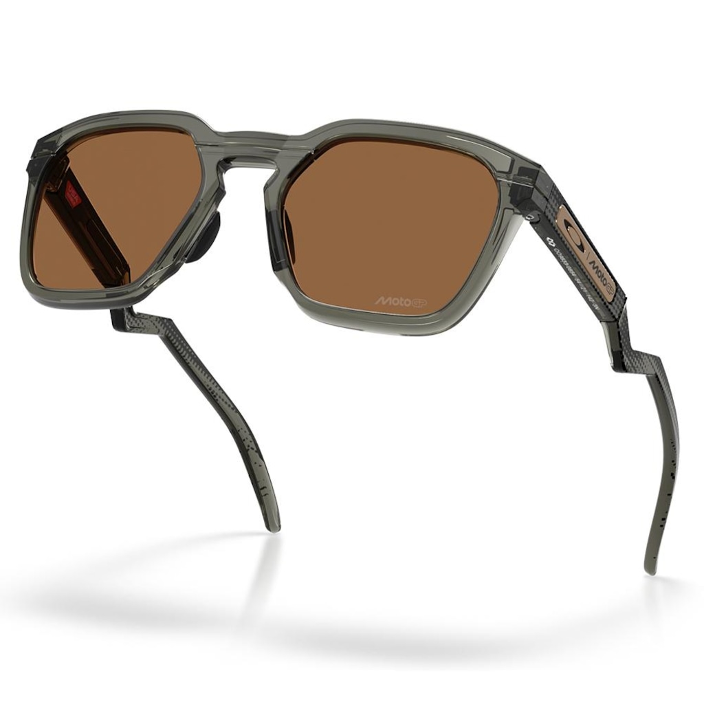 Imagem 4 do produto Óculos de Sol Oakley Unissex HSTN SQ MotoGP Grey Smoke Prizm Bronze
