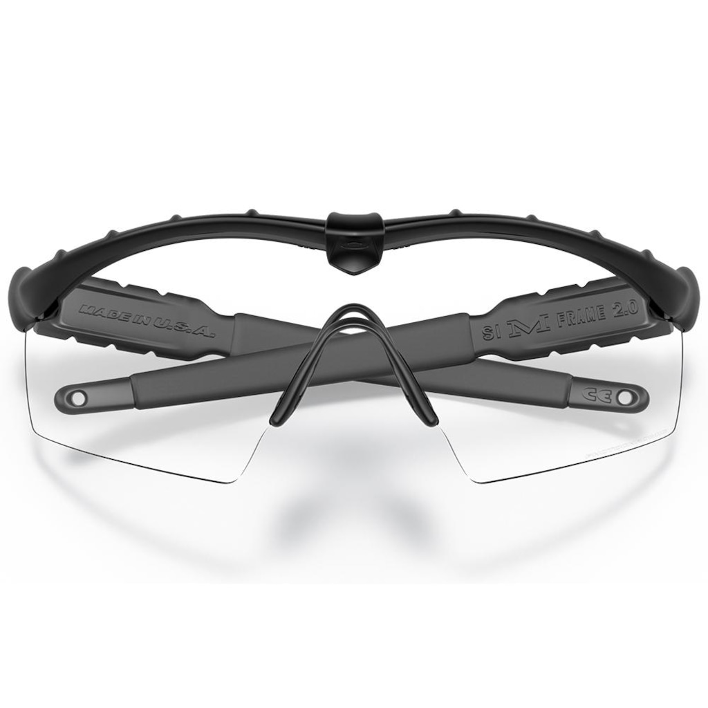 Imagem 5 do produto Óculos de Sol Unissex Oakley Ballistic M Frame 2.0 Matte Black Clear