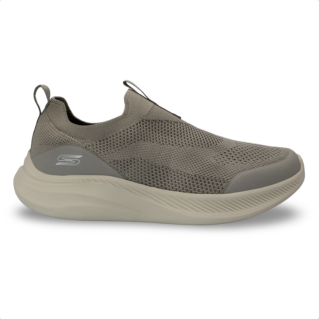 Tênis Masculino Skechers Slip on Bobs Moda Flex