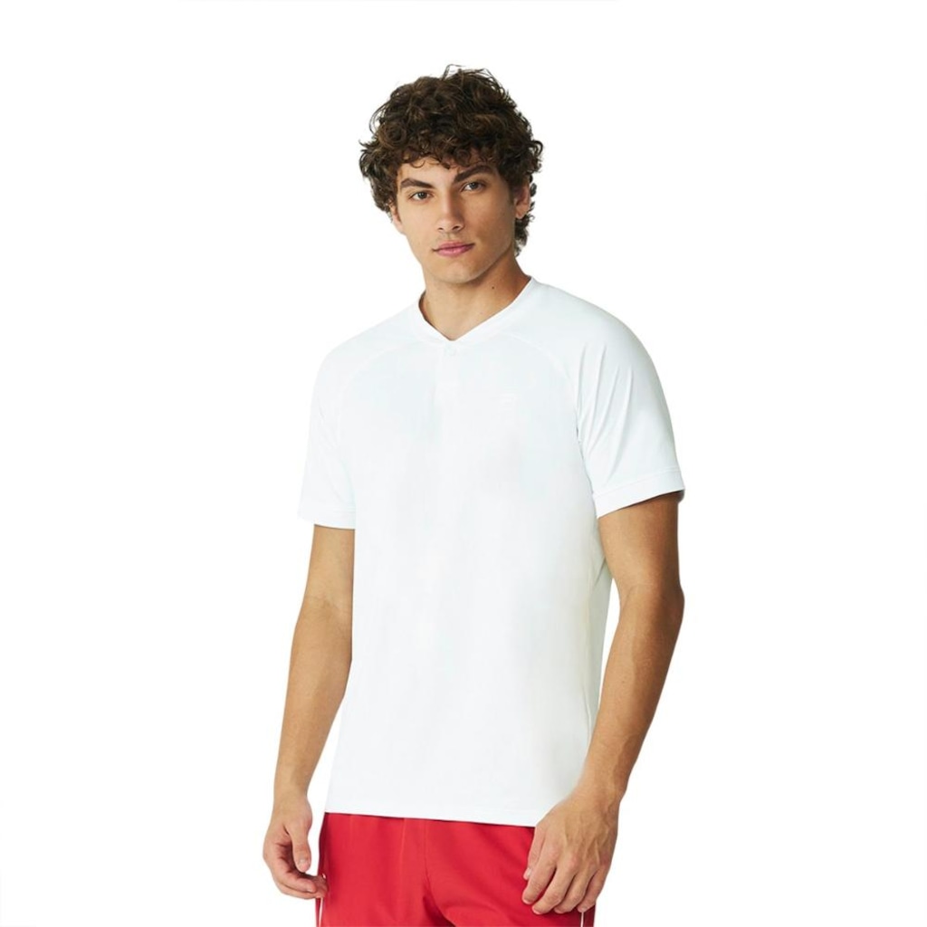 Camisa Polo Fila Raglan Court  - Masculina