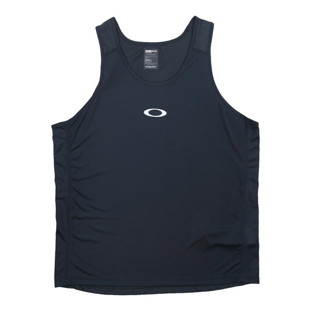Camiseta Regata Masculina Oakley TRN Dynamic Mesh Tank Blackout