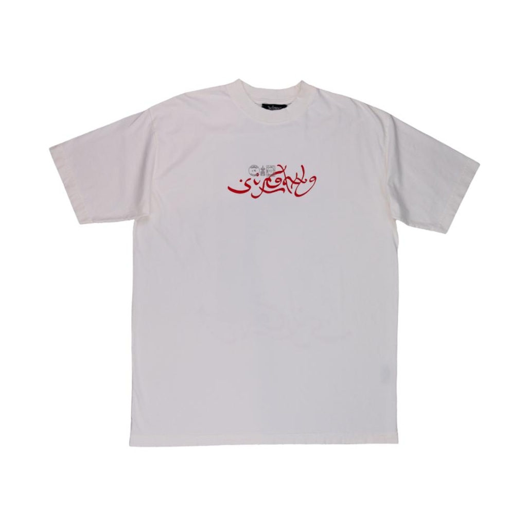 Camiseta Sufgang Modelo Arabic Script - Masculina