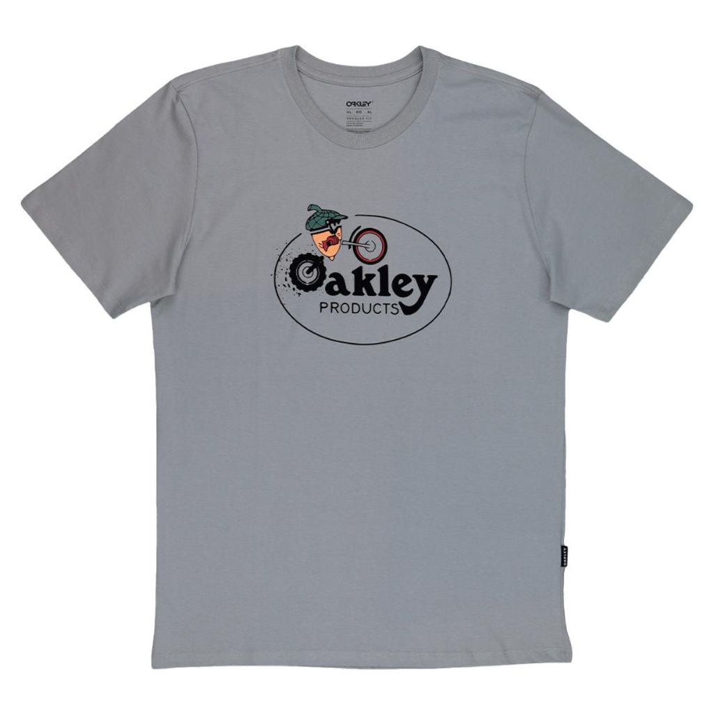 Camiseta Oakley Heritage Nuts Logo Tee - Masculina