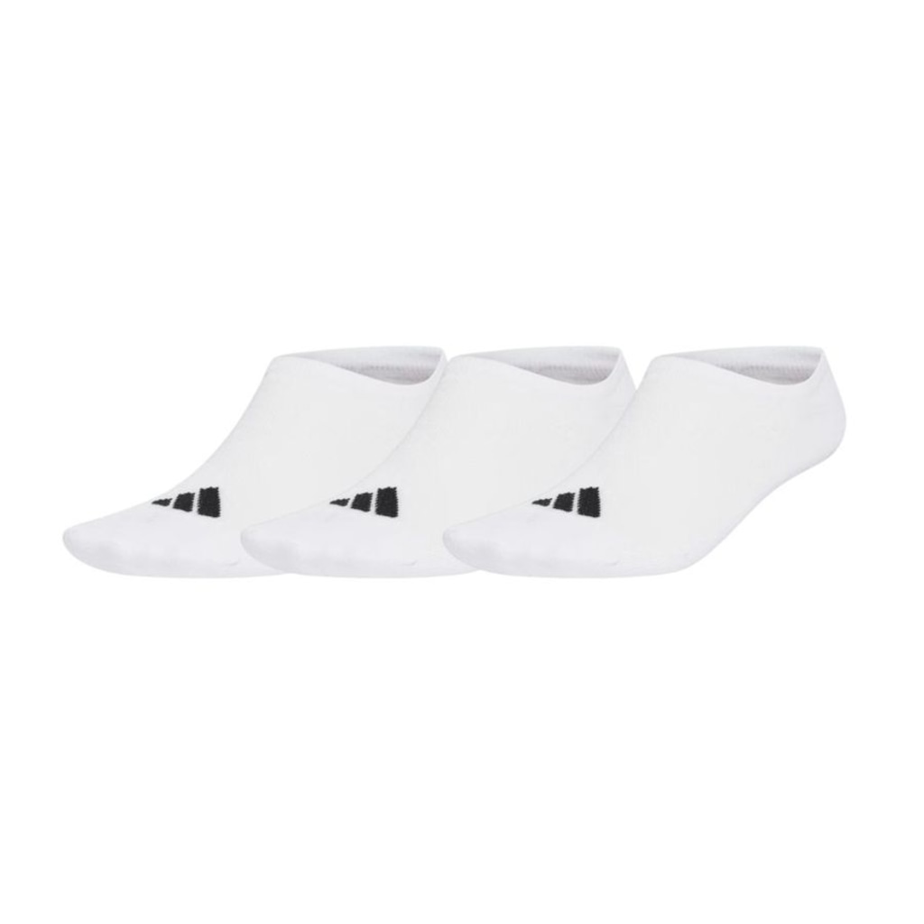 Kit  3 Pares de Meia Cano Invisível adidas - Unissex
