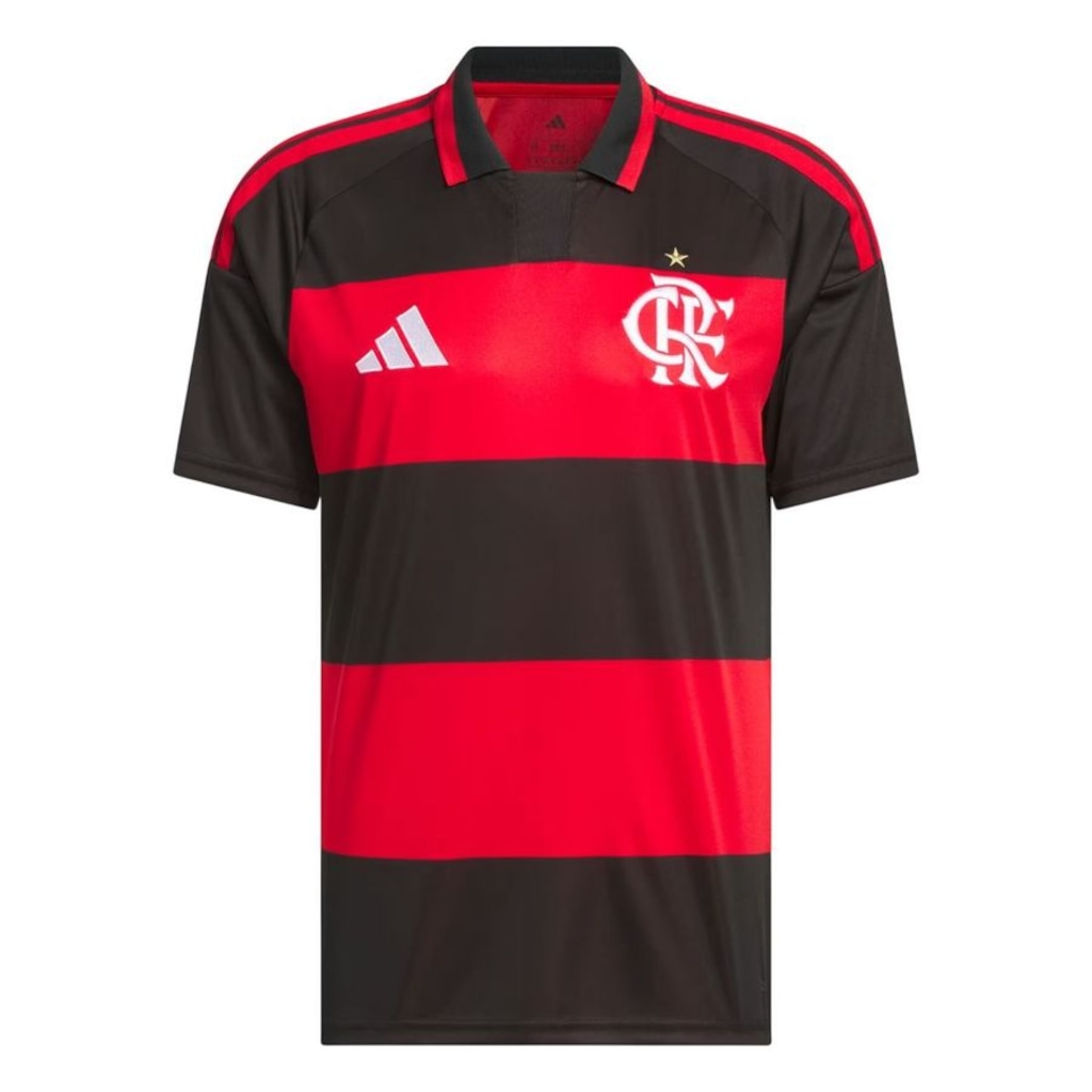 Camiseta do Flamengo  I 26 adidas-Masculina