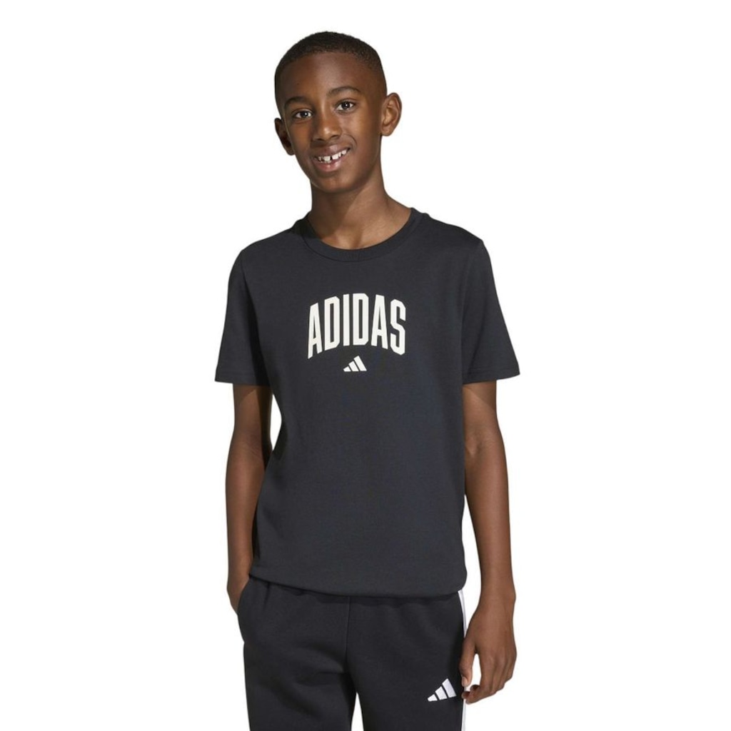 Camiseta Infantil adidas M/C Collegiate Graphic