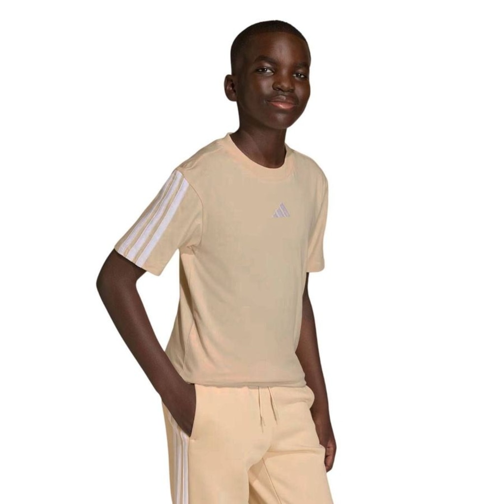 Camiseta Infantil adidas M/C Essentials 3 Stripes