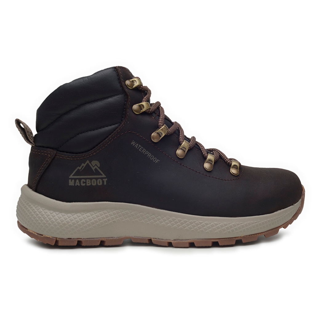 Bota Masculina Adventure Cano Alto Macboot Waterproof Flutua Batu