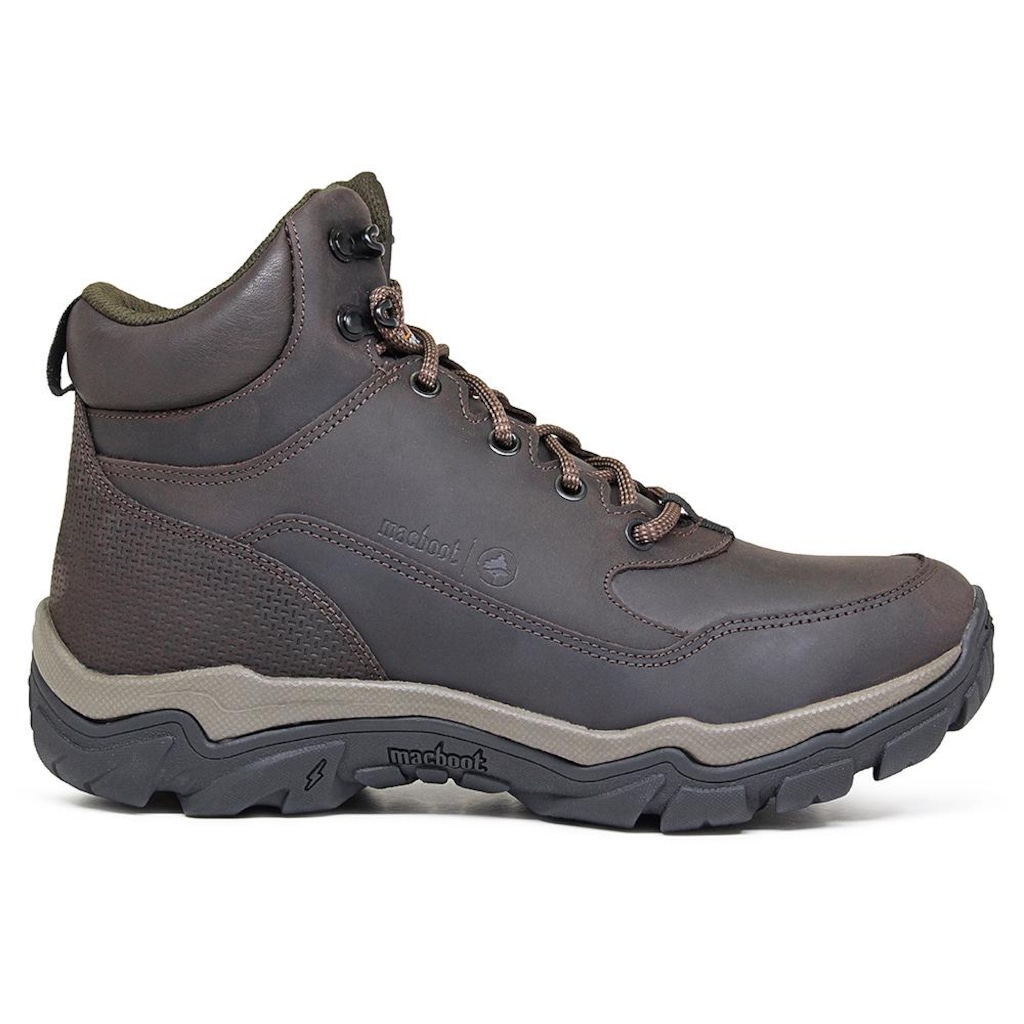 Bota Masculina Adventure Cano Alto Macboot Carnaúba