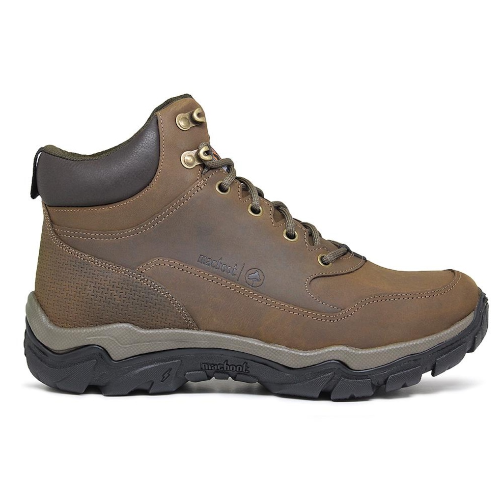 Bota Masculina Adventure Cano Alto Macboot Carnaúba
