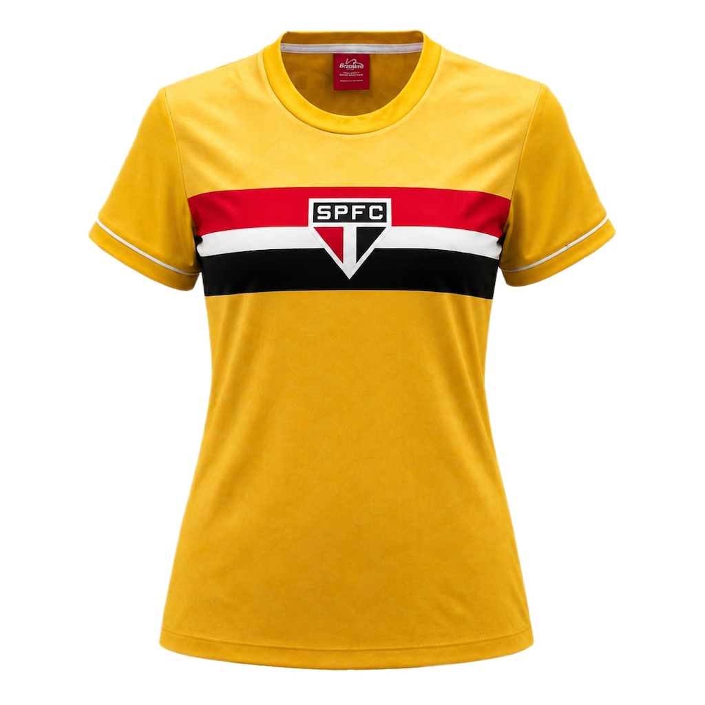 Camisa do São Paulo Brasil Braziline - Feminino