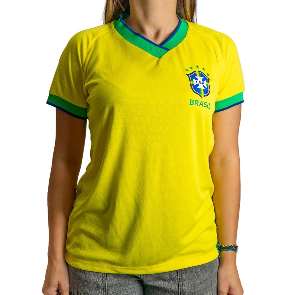 Camiseta do Brasil 2022 Meinerz - Feminina