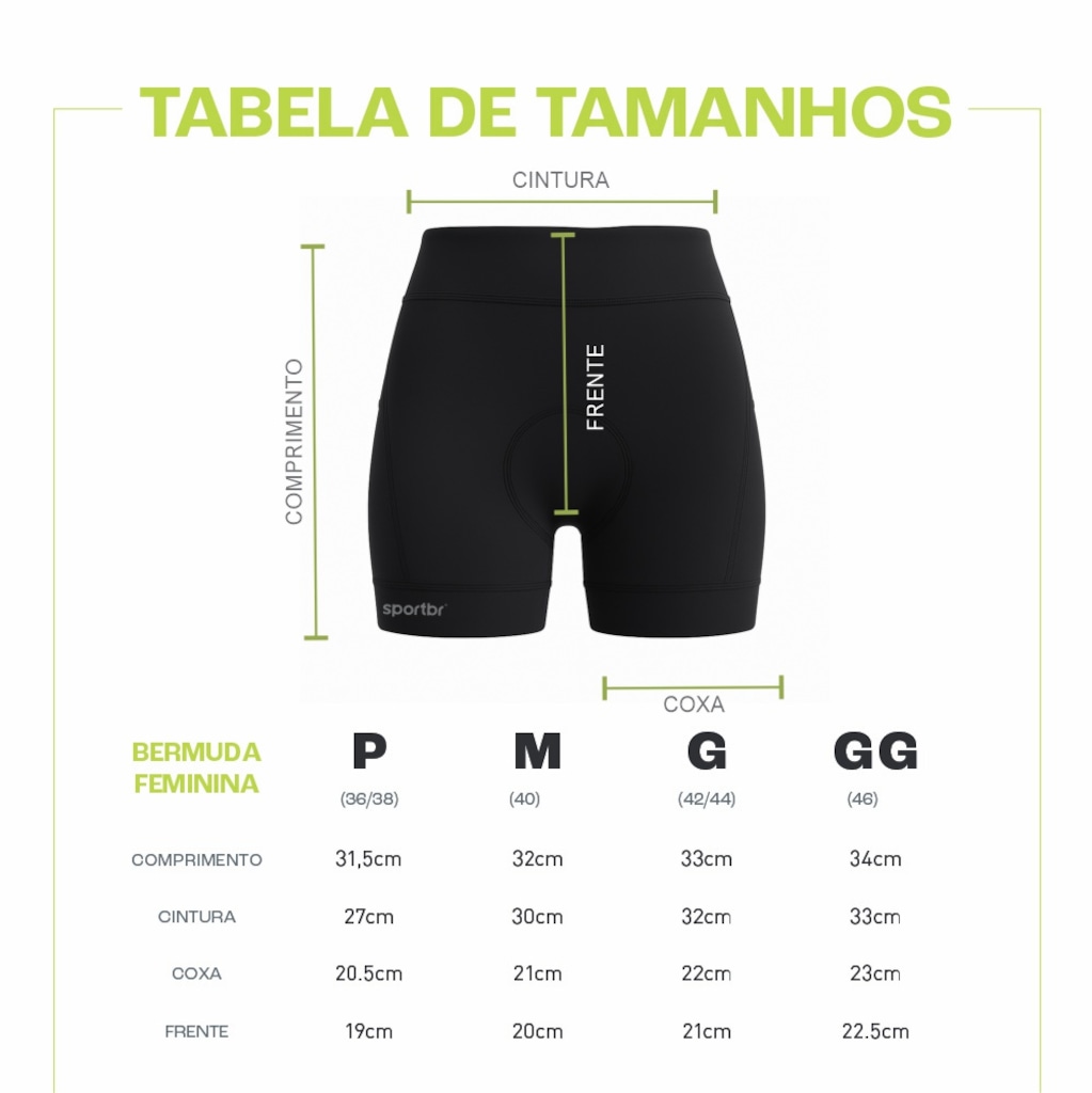 Imagem 5 do produto Shorts de Compressão Sportbr - Feminino