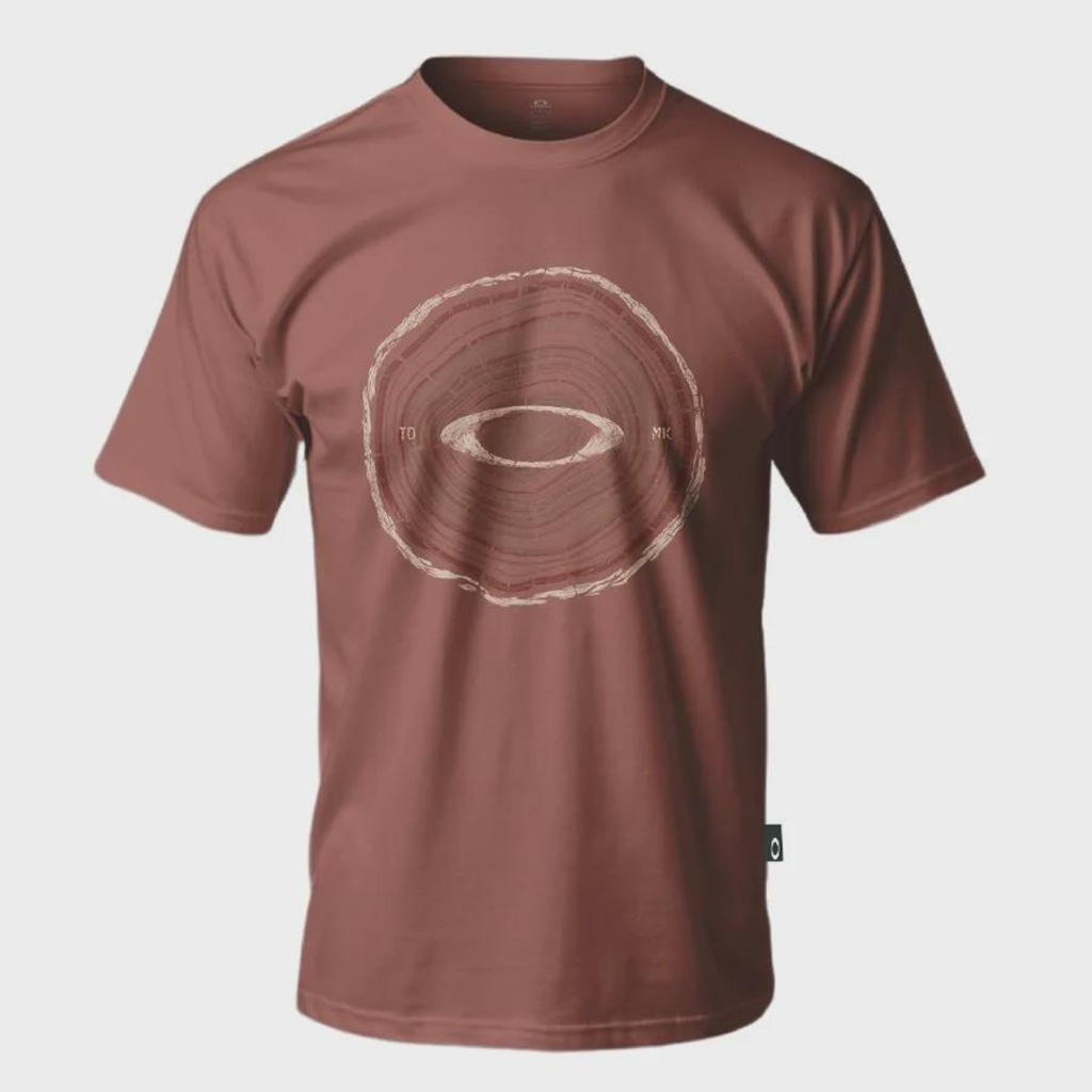 Camiseta Oakley Woody Ellipse Tee Flame Red - Masculina