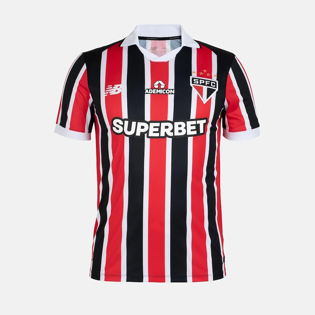 Camisa do São Paulo New Balance Torcedor - Masculina