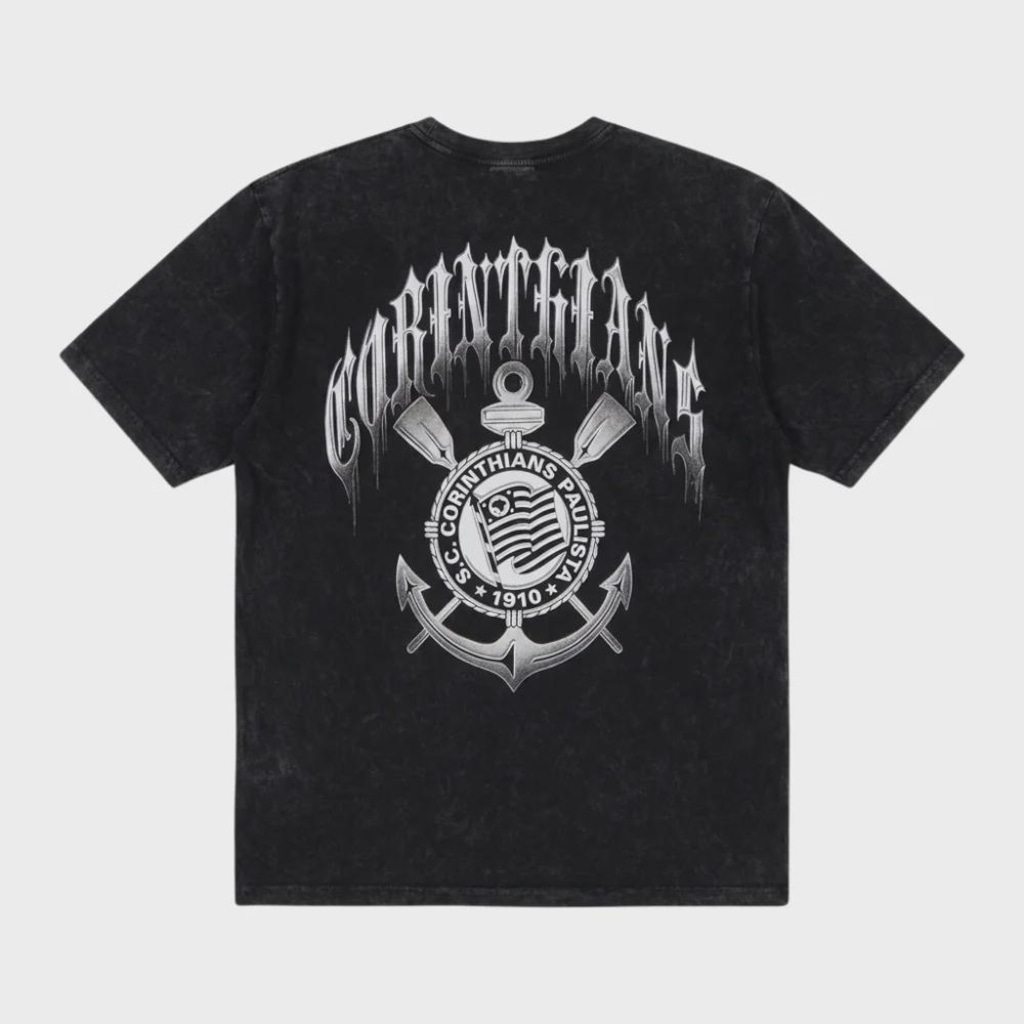 Imagem 2 do produto Camiseta do Corinthisns Surf Center Oversized Stoned - Masculina