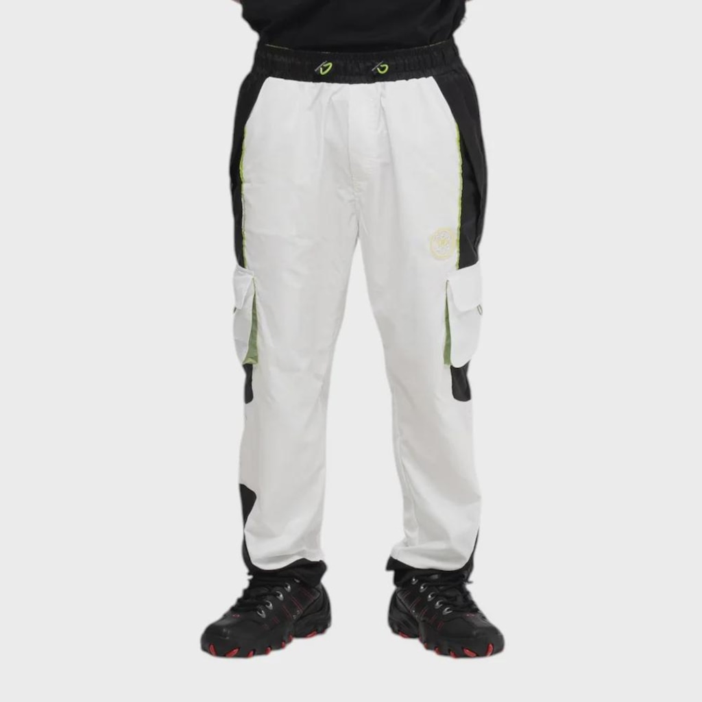 Calça Oakley Masculina Mad Lab White