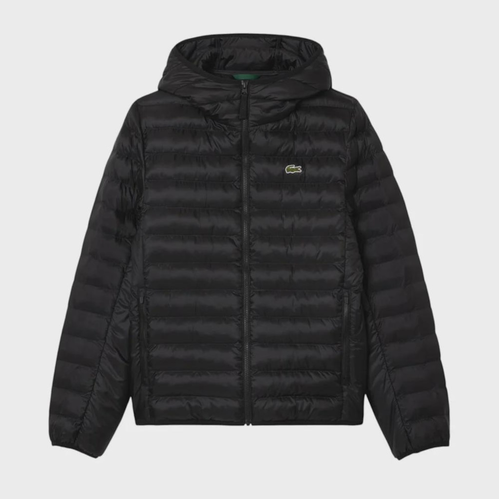 Jaqueta Masculina Lacoste Bufante Noir