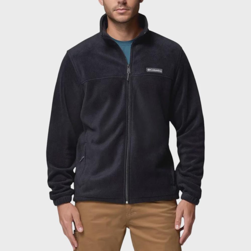 Jaqueta Masculina Columbia Fleece Steens Mountain 2.0 Black