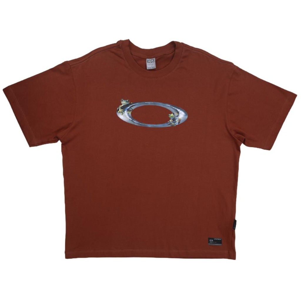 Camiseta Oakley Jupiter's Adventure SS Tee Flame Red Masculina