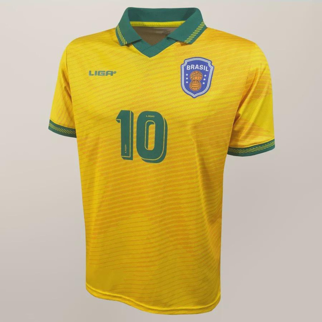 Brasil Estrelas 90 Liga Retrô - Masculina