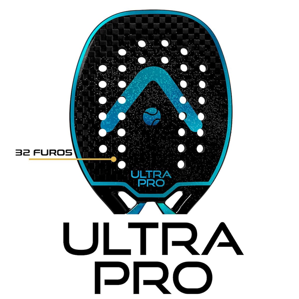 Imagem 5 do produto Raquete Beach Tennis Alma Genius Ultrapro 12K - Adulto