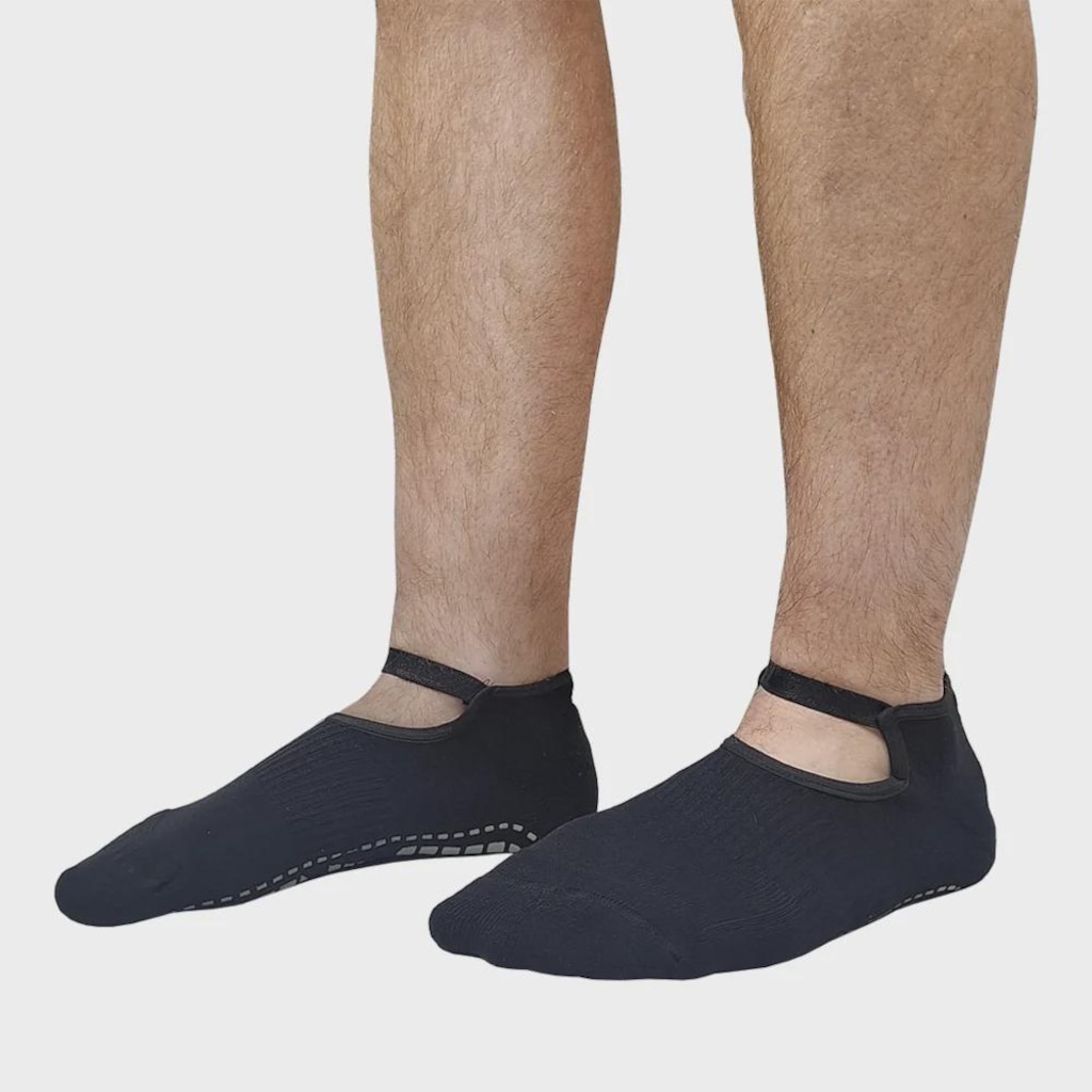 Meia para Pilates Sapatilha Trinys  F-16464 Anti-Derrapante -  Unissex