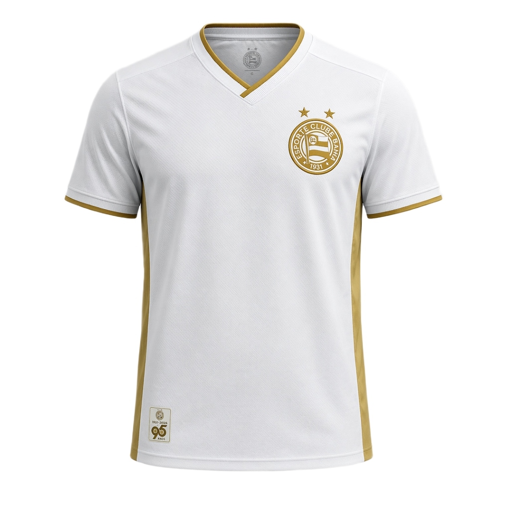 Camisa do Bahia Símbolo Gold Natural - Masculina