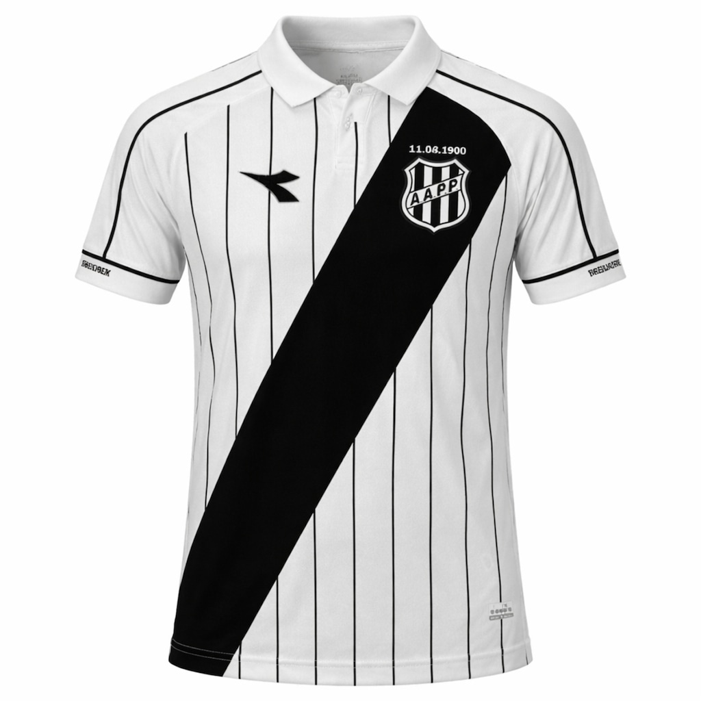 Camisa da Ponte Preta Diadora 2025 - Masculina